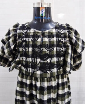COTTON BRUSHED CHECK